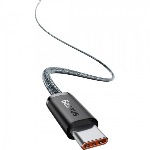 Купить Кабель Baseus Dynamic Series Fast Charging Data Cable USB Type-C-USB Type-C 100W 1m (CALD000216) Grey - цена в Харькове, Киеве, Днепре, Одессе
в интернет-магазине Telemart фото