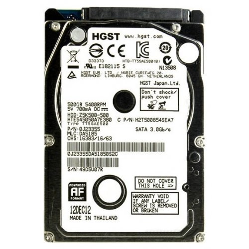 Продати Жорсткий диск Hitachi Travelstar Z5K500 500GB 8MB 5400RPM 2.5" (0J23355) за Trade-In у інтернет-магазині Телемарт - Київ, Дніпро, Україна фото