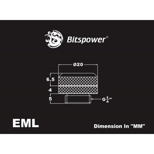 Купить Фитинг Bitspower G1/4 Enhance Multi-Link 12mm OD (BP-CBEML) Carbon Black - цена в Харькове, Киеве, Днепре, Одессе
в интернет-магазине Telemart фото