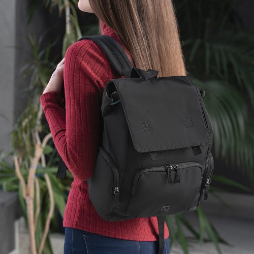 Рюкзак Tucano Macro M (BKMAC-BK) Black купить в Украине: Киев, Днепр, Харьков, Одесса  | Низкая цена, отзывы, характеристики от TELEMART фото