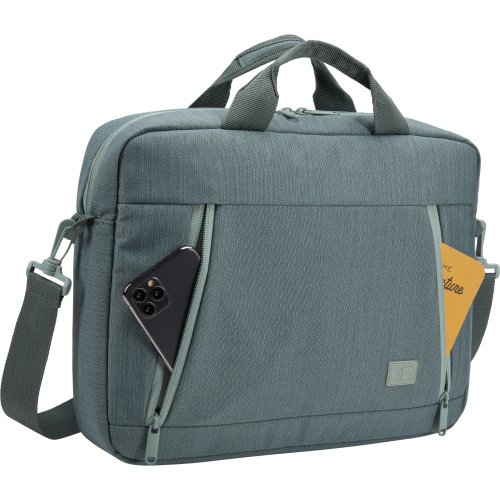 Сумка Case Logic 14" Huxton Attache HUXA-214 (3204652) Balsam купити в Україні: Київ, Львів, Хмельницький, Тернопіль, Івано-Франківськ | Низька ціна, відгуки, характеристики від TELEMART фото