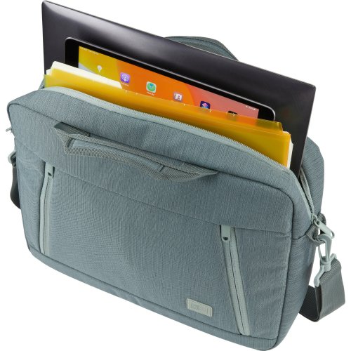 Сумка Case Logic 14" Huxton Attache HUXA-214 (3204652) Balsam купити в Україні: Київ, Львів, Хмельницький, Тернопіль, Івано-Франківськ | Низька ціна, відгуки, характеристики від TELEMART фото