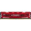 Фото ОЗП Crucial DDR4 8GB 2400Mhz Ballistix Sport LT Red (BLS8G4D240FSE)