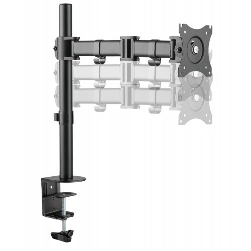 Кронштейн для монітора OfficePro MA201 Black купити в Україні: Київ, Львів, Хмельницький, Тернопіль, Івано-Франківськ | Низька ціна, відгуки, характеристики від TELEMART фото