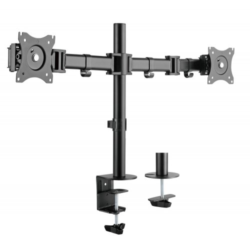 Кронштейн для монітора OfficePro MA202 Black купити в Україні: Київ, Львів, Хмельницький, Тернопіль, Івано-Франківськ | Низька ціна, відгуки, характеристики від TELEMART фото