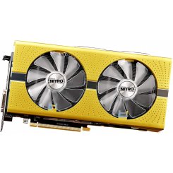 Видеокарта Sapphire Radeon RX590 Nitro+ AMD 50th Gold Edition 8192MB (299-5E366-001SA)