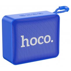 Портативная акустика HOCO BS51 Gold brick (6931474780768) Blue