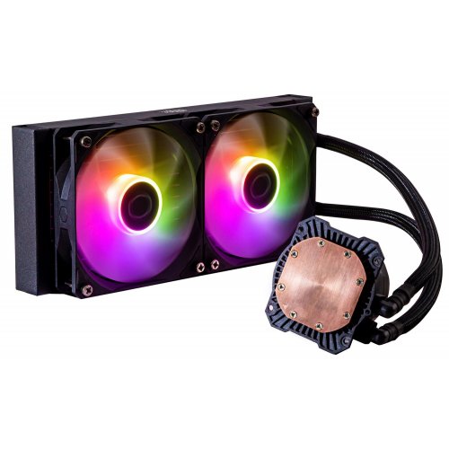 Продати Готова СВО Cooler Master MasterLiquid 240L Core ARGB (MLW-D24M-A18PZ-R1) Black за Trade-In у інтернет-магазині Телемарт - Київ, Дніпро, Україна фото