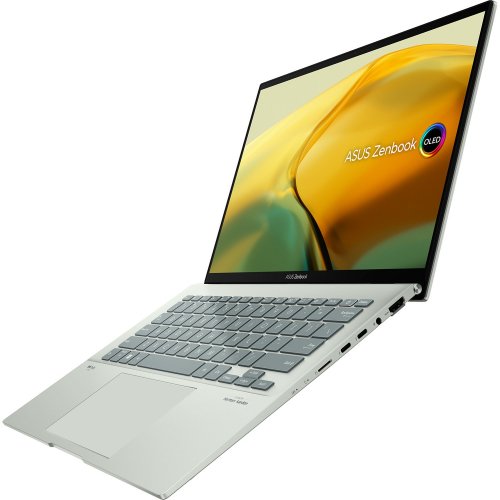 Продать Ноутбук Asus Zenbook 14 OLED UX3402ZA-KM407W (90NB0WC2-M00VS0) Aqua Celadon по Trade-In интернет-магазине Телемарт - Киев, Днепр, Украина фото
