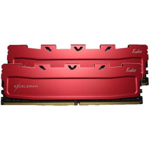 Продать ОЗУ Exceleram DDR4 16GB (2x8GB) 2800 MHz Red Kudos (EKRED4162817AD) по Trade-In интернет-магазине Телемарт - Киев, Днепр, Украина фото