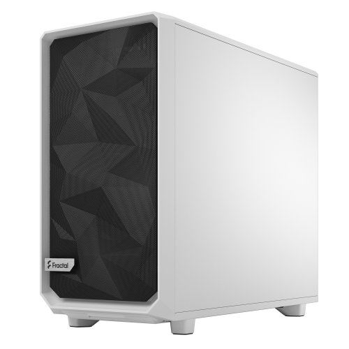 Корпус Fractal Design Meshify 2 Lite Tempered Glass без БЖ (FD-C-MEL2A-04) White купити з перевіркою сумісності: огляд, характеристики, ціна у Києві, Львові, Вінниці, Хмельницькому, Івано-Франківську, Україні | інтернет-магазин TELEMART.UA фото