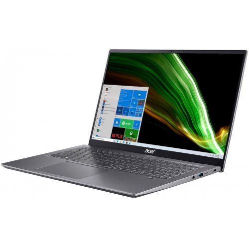 Продати Ноутбук Acer Swift X SFX16-51G (NX.AYKEU.006) Grey за Trade-In у інтернет-магазині Телемарт - Київ, Дніпро, Україна фото