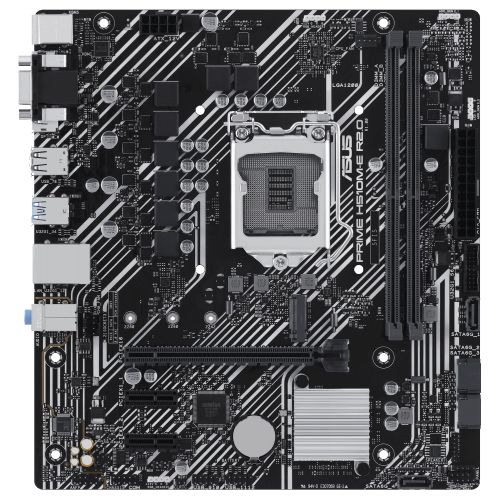 Photo Motherboard Asus PRIME H510M-E R2.0 (s1200, Intel H470)