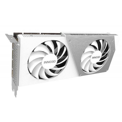 Photo Video Graphic Card Inno3D GeForce RTX 4060 Ti TWIN X2 OC WHITE 8192MB (N406T2-08D6X-171153W)