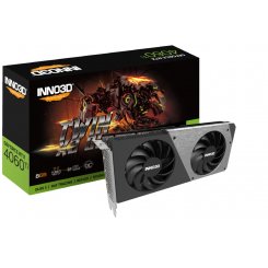 Відеокарта Inno3D GeForce RTX 4060 Ti TWIN X2 OC 8192MB (N406T2-08D6X-171153N)