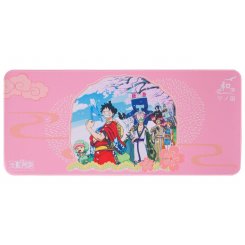Килимок для миші AKKO One Piece Wano Country Deskmat (6925758609821) Pink