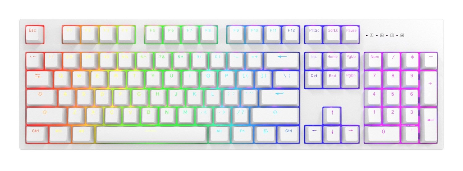 Купить Клавиатура Dark Project One KD104A White PBT Gateron Mechanical ...