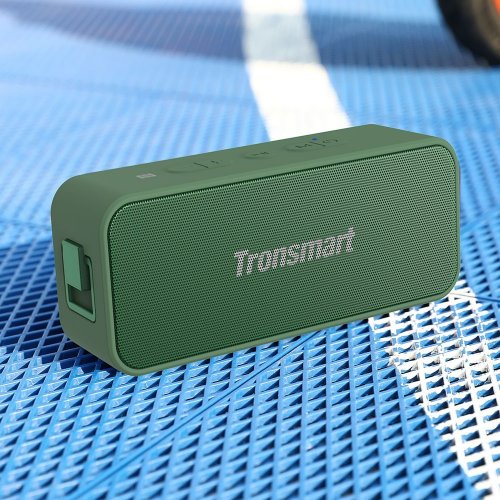 Купить Портативная акустика Tronsmart Element T2 Plus (370729) Green - цена в Харькове, Киеве, Днепре, Одессе
в интернет-магазине Telemart фото