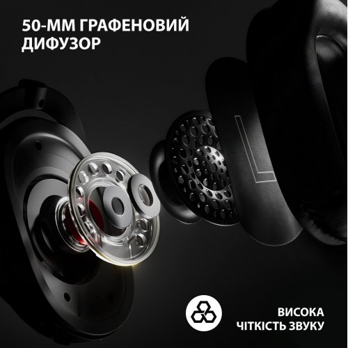 Купить Наушники Logitech G Pro X 2 Lightspeed Wireless (981-001263) Black - цена в Харькове, Киеве, Днепре, Одессе
в интернет-магазине Telemart фото