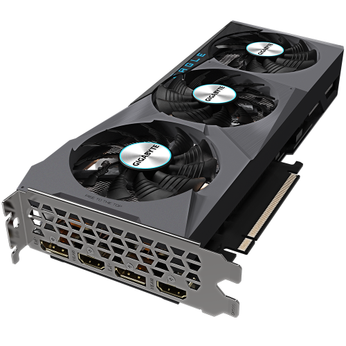 Продать Видеокарта Gigabyte GeForce RTX 3060 Ti EAGLE D6X 8192MB (GV-N306TXEAGLE-8GD) по Trade-In интернет-магазине Телемарт - Киев, Днепр, Украина фото