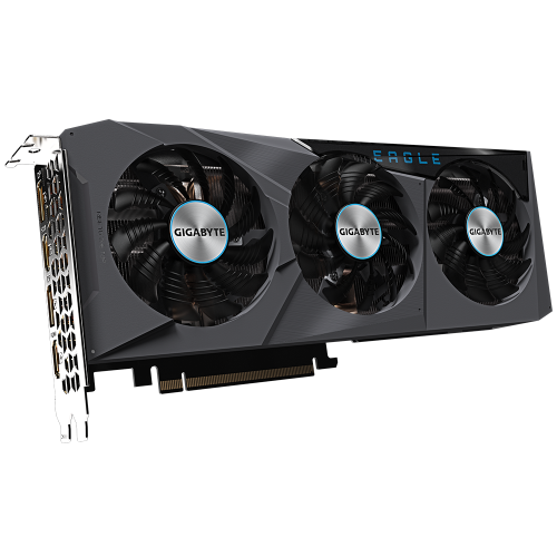 Продать Видеокарта Gigabyte GeForce RTX 3060 Ti EAGLE D6X 8192MB (GV-N306TXEAGLE-8GD) по Trade-In интернет-магазине Телемарт - Киев, Днепр, Украина фото