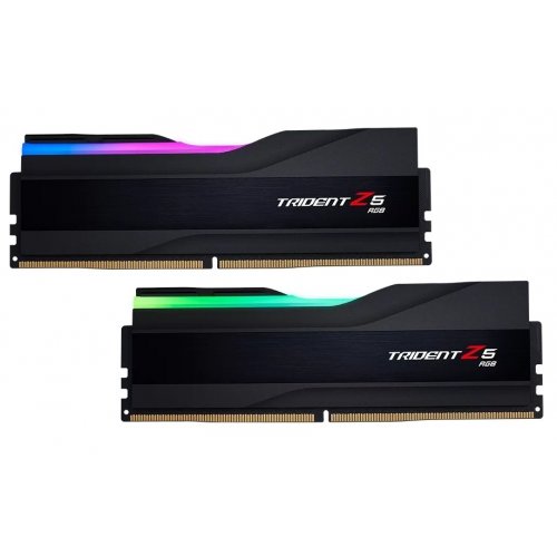 Photo RAM G.Skill DDR5 64GB (2x32GB) 6000Mhz Trident Z5 RGB (F5-6000J3636F32GX2-TZ5RK)