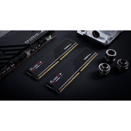 Купить ОЗУ G.Skill DDR5 48GB (2x24GB) 6000Mhz Flare X5 (F5-6000J4048F24GX2-FX5) с проверкой совместимости: обзор, характеристики, цена в Киеве, Днепре, Одессе, Харькове, Украине | интернет-магазин TELEMART.UA фото
