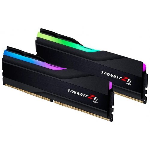 Купить ОЗУ G.Skill DDR5 48GB (2x24GB) 6000Mhz Trident Z5 RGB (F5-6000J4048F24GX2-TZ5RK) с проверкой совместимости: обзор, характеристики, цена в Киеве, Днепре, Одессе, Харькове, Украине | интернет-магазин TELEMART.UA фото