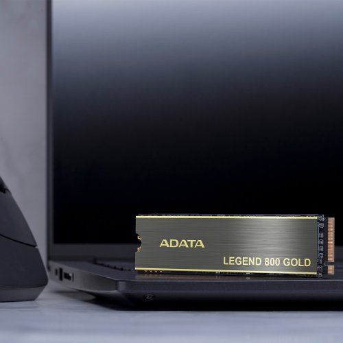 Купить SSD-диск ADATA Legend 800 Gold 3D NAND 2TB M.2 (2280 PCI-E) (SLEG-800G-2000GCS-S38) с проверкой совместимости: обзор, характеристики, цена в Киеве, Днепре, Одессе, Харькове, Украине | интернет-магазин TELEMART.UA фото