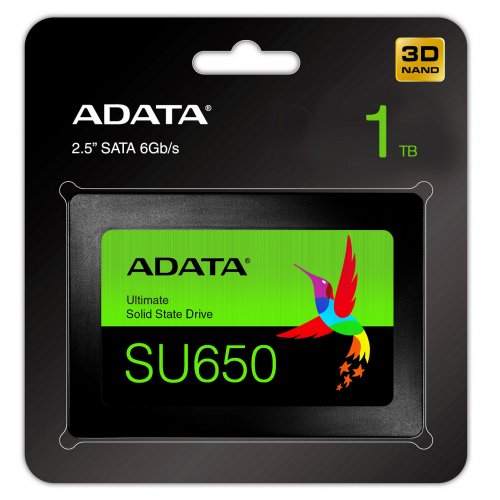 Photo SSD Drive ADATA Ultimate SU650 3D NAND 1TB 2.5