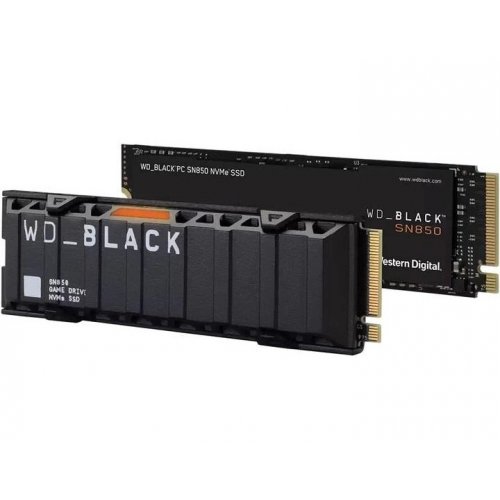 Фото SSD-диск Western Digital Black SN850 3D NAND 1TB M.2 (2280 PCI-E) NVMe x4 (WDBAPZ0010BNC-WRSN)