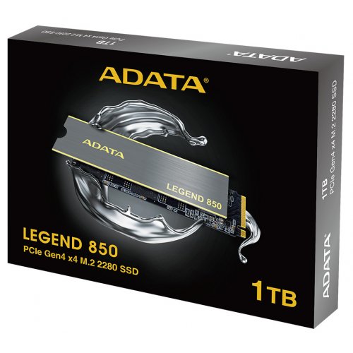 Photo SSD Drive ADATA Legend 850 3D NAND 1TB M.2 (2280 PCI-E) (ALEG-850-1TCS)
