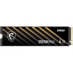 Фото MSI SPATIUM M461 3D NAND TLC 4TB M.2 (2280 PCI-E) NVMe 1.4 (S78-440R030-P83)