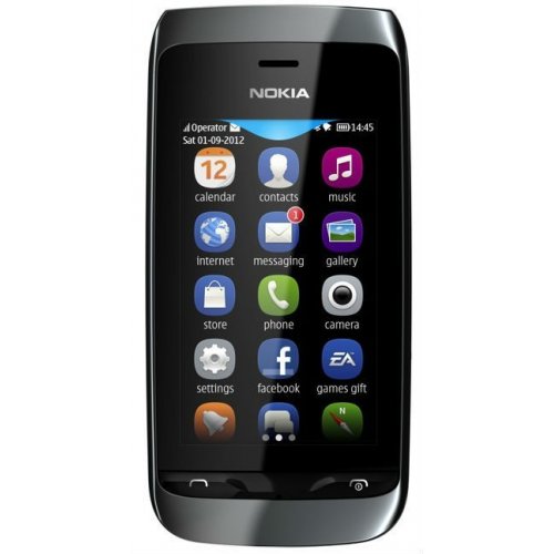Купить Мобильный телефон Nokia Asha 309 Black - цена в Харькове, Киеве, Днепре, Одессе
в интернет-магазине Telemart фото