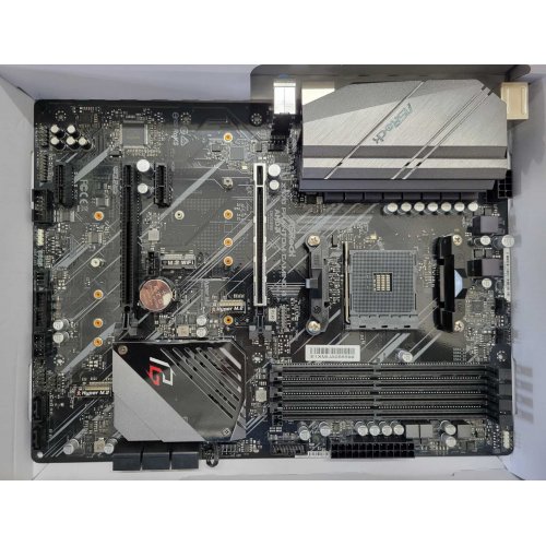 Уценка материнская плата AsRock X570 Phantom Gaming 4 (sAM4, AMD X570) (Следы установки., 518216) купить в Украине: Киев, Днепр, Харьков, Одесса  | Проверка совместимости, низкая цена, отзывы, характеристики от TELEMART фото