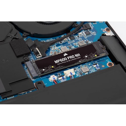 Купить SSD-диск Corsair MP600 PRO NH 3D NAND TLC 1TB M.2 (2280 PCI-E) NVMe x4 (CSSD-F1000GBMP600PNH) с проверкой совместимости: обзор, характеристики, цена в Киеве, Днепре, Одессе, Харькове, Украине | интернет-магазин TELEMART.UA фото