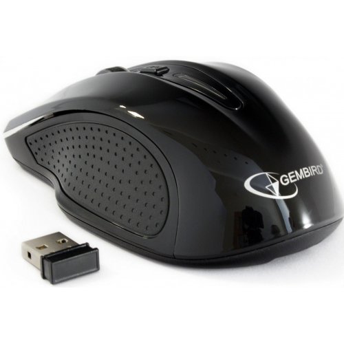 Купити Миша Gembird MUSW-104 Black - ціна в Києві, Львові, Вінниці, Хмельницькому, Франківську, Україні | інтернет-магазин TELEMART.UA фото