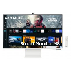 Монітор Samsung 31.5" S32CM801 (LS32CM801UIXUA) White