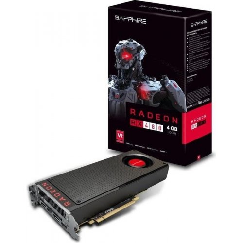 Продать Видеокарта Sapphire Radeon RX 480 4096MB (21260-01-20G) по Trade-In интернет-магазине Телемарт - Киев, Днепр, Украина фото