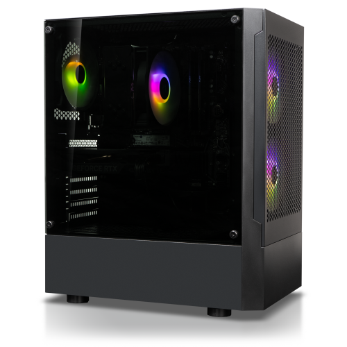 Купить Компьютер HEXO Gaming RTX4070 Base (HGB-5600N4070-32S1TBK) Black - цена в Харькове, Киеве, Днепре, Одессе
в интернет-магазине Telemart фото