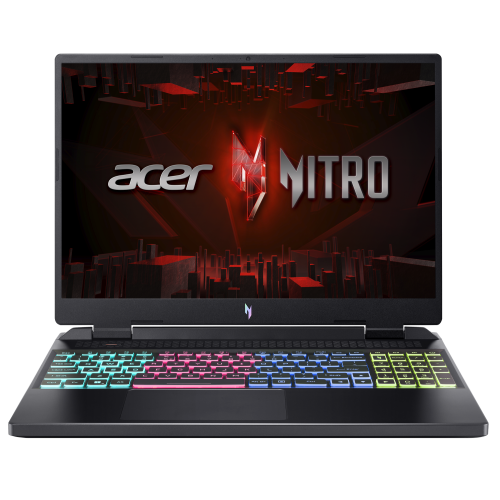 Продать Ноутбук Acer Nitro 16 AN16-41 (NH.QKBEU.009) Obsidian Black по Trade-In интернет-магазине Телемарт - Киев, Днепр, Украина фото