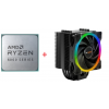 Фото Процесор AMD Ryzen 5 5600X 3.7(4.6)GHz 32MB sAM4 (100-100000065) + Be Quiet! Pure Rock 2 FX (BK033)