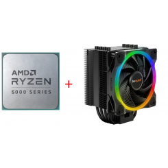 AMD Ryzen 5 5600X 3.7(4.6)GHz 32MB sAM4 (100-100000065) + Be Quiet! Pure Rock 2 FX (BK033)