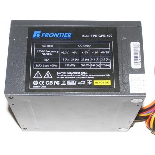 Продать Блок питания Frontier 400W (FPS-GPB-400) по Trade-In интернет-магазине Телемарт - Киев, Днепр, Украина фото