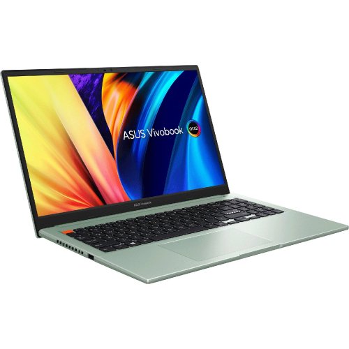 Продать Ноутбук Asus Vivobook S 15 OLED M3502QA-L1210 (90NB0XX3-M009X0) Brave Green по Trade-In интернет-магазине Телемарт - Киев, Днепр, Украина фото