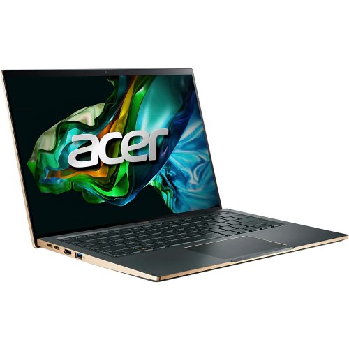 Продать Ноутбук Acer Swift 14 SF14-71T (NX.KEREU.003) Mist Green по Trade-In интернет-магазине Телемарт - Киев, Днепр, Украина фото