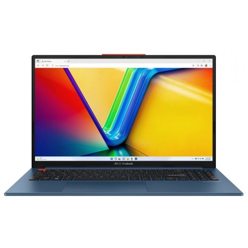 Продать Ноутбук Asus Vivobook S 15 OLED K5504VN-L1023WS (90NB0ZQ1-M000T0) Solar Blue по Trade-In интернет-магазине Телемарт - Киев, Днепр, Украина фото