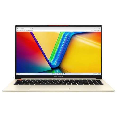 Продать Ноутбук Asus Vivobook S 15 OLED K5504VN-L1026WS (90NB0ZQ4-M000W0) Cream White по Trade-In интернет-магазине Телемарт - Киев, Днепр, Украина фото