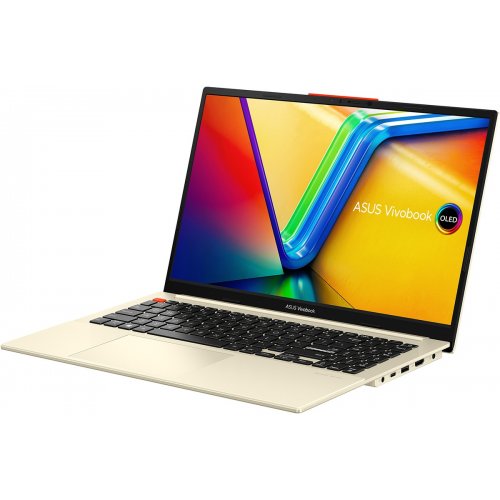 Продать Ноутбук Asus Vivobook S 15 OLED K5504VN-L1026WS (90NB0ZQ4-M000W0) Cream White по Trade-In интернет-магазине Телемарт - Киев, Днепр, Украина фото