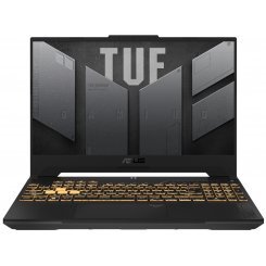Ноутбук Asus TUF Gaming F17 FX707ZU4-HX063 (90NR0FJ6-M003J0) Jaeger Gray / 17.3″ (1920x1080, IPS) / Intel Core i7-12700H (3.5–4.7 ГГц), 14 ядер / NVIDIA GeForce RTX 4050 / 16 ГБ (DDR4) / 512 ГБ (SSD) / Без ОС